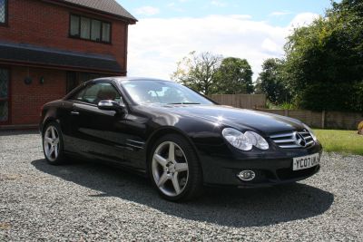 Mercedes Benz SL500 Convertible AMG wheels