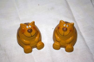 Cheshire Cat Salt and Pepper Shakers Cruet Set 0298