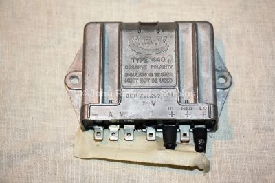 CAV 24volt Alternator Regulator Type 440 Land Rover RTC4763