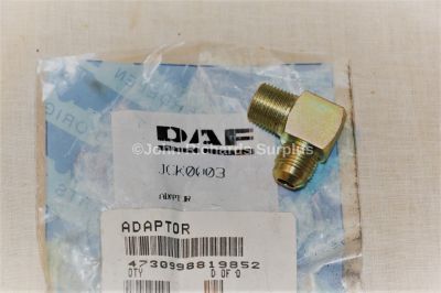 Daf Truck Elbow Adaptor JCK0003 4730-99-881-9852