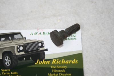 Land Rover Series Gearbox High Range Lever Bolt 540842