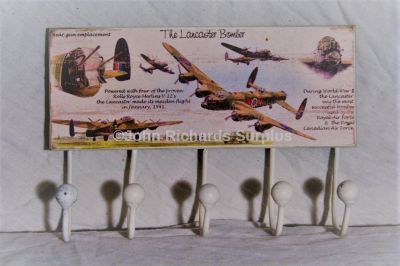 RAF Avro Lancaster Bomber 5 Hook Key Hanger 