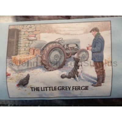 Little Grey Fergie Tractor Micro-Fibre Tea Towel