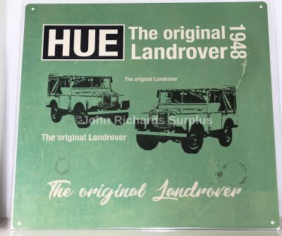 Metal Wall Sign Land Rover Series 1 HUE