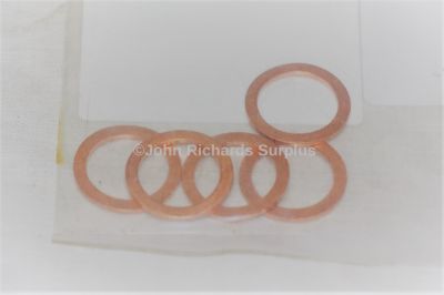 Bedford Vauxhall Copper Washer Pack of 5 91105995 5310-99-786-2559