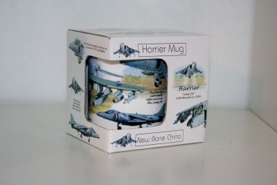 Fine China Harrier Jump Jet Mug Gift Boxed