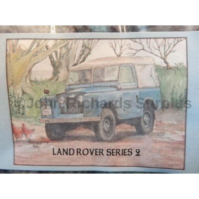 Land Rover Series 2 soft top Micro-Fibre Tea Towel