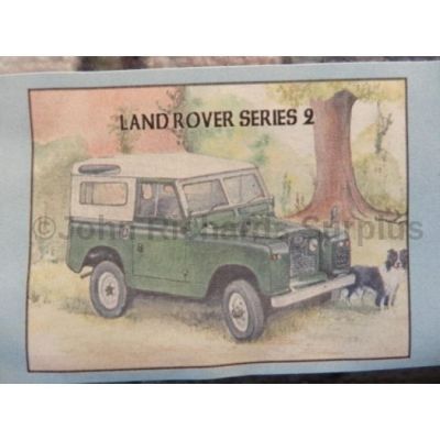 Land Rover Series 2 hard top Micro-Fibre Tea Towel