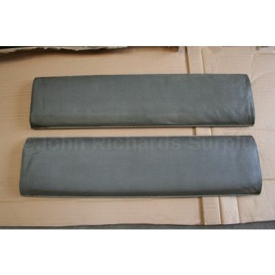 Land Rover Elephant Grey Rear Bench Seat Back Pair 320084