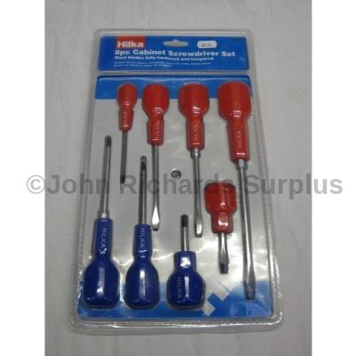 Hilka 8 Piece Screwdriver Set