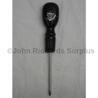 Hilka 0 x 2.1/2" Pozi Head Screwdriver