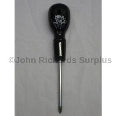 Hilka 1 x 3" Pozi Head Screwdriver