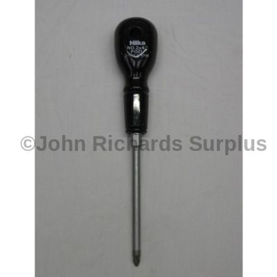 Hilka 2 x 4" Pozi Head Screwdriver