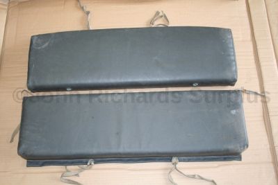 Land Rover Lightweight Charcoal Grey Bench Seat Base Pair Used 349988