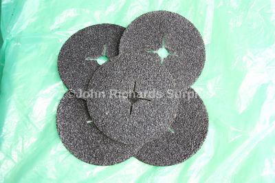 English Abrasives Aluminium Oxide Fibre Disc Pack x5 14824 NSN 5345-99-25-951