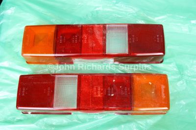 Renault Rubbolite Rear Lamp Lens Pair 5430023257 + 543002356