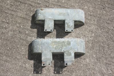 Military Series 2, 2A and 3 Front Bumper Bumperette Pair Used RTC4769 552074