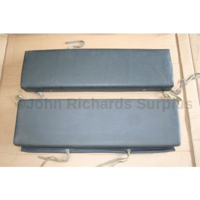 Land Rover Lightweight Charcoal Grey Bench Seat Base Pair Used 349988