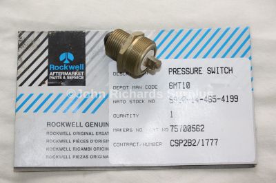 Rockwell Pressure Switch 75700562 NSN 5930-14-465-4199