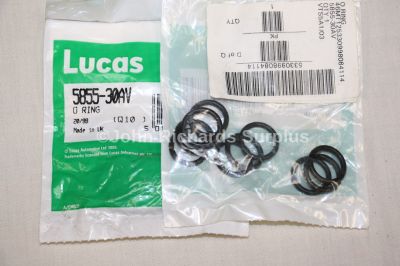 Lucas 'O' Ring Pack x10 Various Applications 5855-30AV NSN 5330-99-808-4114