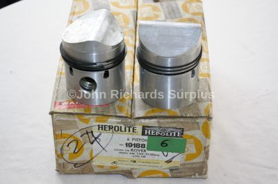 Hepolite 6 Cylinder Rover Land Rover Piston Set Standard Size 19188 ERC2337