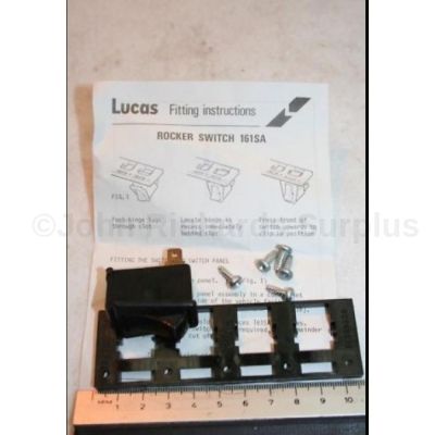 Lucas rocker switch with bracket 54033582