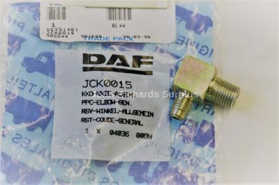 Daf Truck Elbow Adaptor JCK0015 4730-99-829-9691