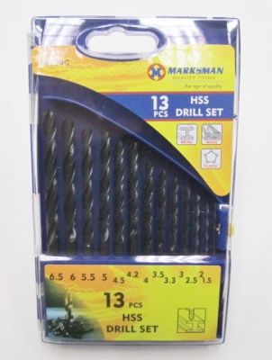 Marksman 13 Piece HSS Drill Bit Set 58090c