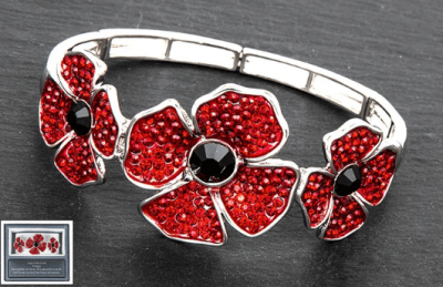 Poppy Cluster Bracelet From the Equilibrium Range 64237