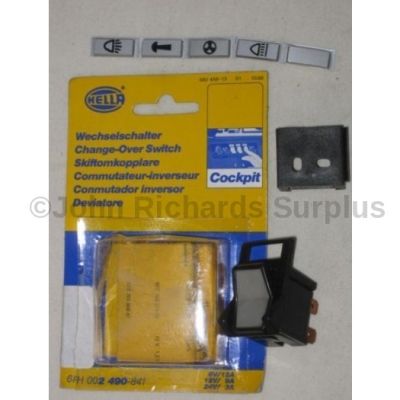 Hella 2 position rocker switch with under dash fixing bracket 6FH 002 490-841