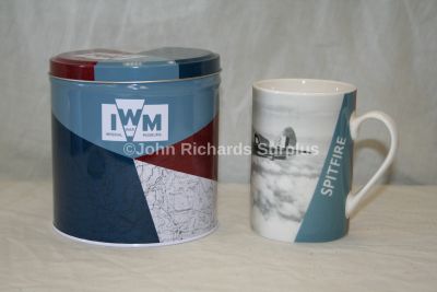 RAF Supermarine Spitfire Fine China Mug in a Tin