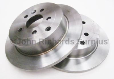 Brake Disc Rear Pair Solid LR001018