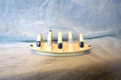 Fairmont and Main Blue Spot Toast Rack BS116