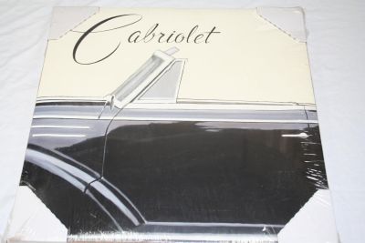 Wooden Frame Car 'Cabriolet' Print Wall Art