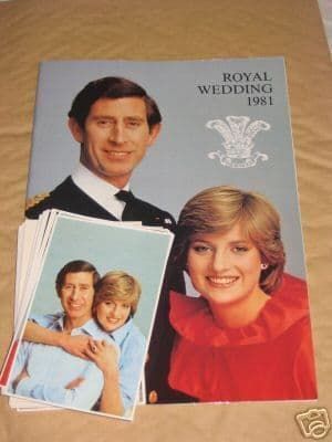 Royal Wedding Picture Album Charles & Diana PP1