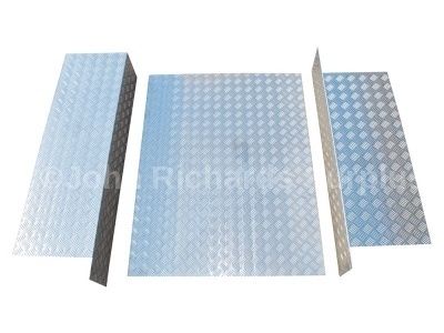 Series Load Bay Liner Chequer Plate SWB Kit DA2051 POA