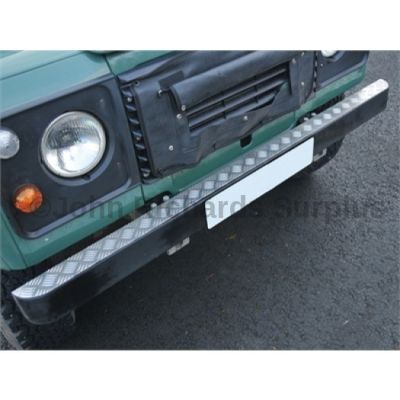 Defender Single Bumper Top Aluminium Chequer Plate DA2054 POA