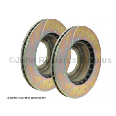 EBC Front Vented Brake Disc Pair DA4151 POA