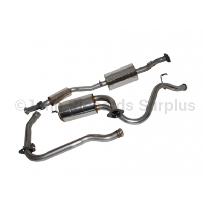 Defender 90 200 Tdi Stainless Steel Exhaust System DA4231 POA