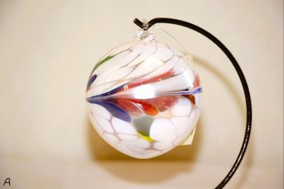 Ornamental Small Friendship Ball Hand Blown A, B, C , D, E or F FBO-A