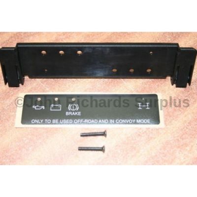 Wolf Instrument Panel Blank FCZ100050