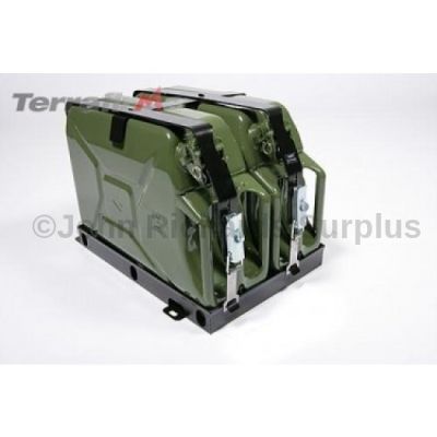 Terrafirma Roof Rack Double Jerry Can Holder FRUN2009 POA