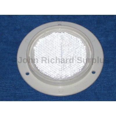 Fairylite Military white round trailer reflector FV21/1/1