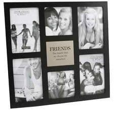 Matt Black Wooden Friends Collage Photo Frame FW797FR