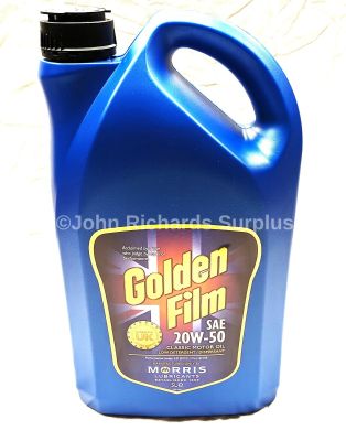 Engine Motor Oil Golden Film SAE 20W - 50 5 Litres