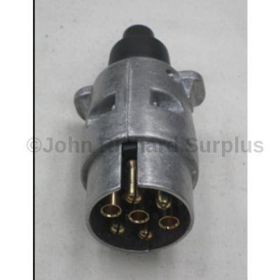 Trailer 7 pin Plug Aluminium housing 6003