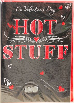 Valentines Day Card Hot Stuff Free P&P HAV274V61