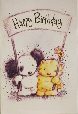 Happy Birthday Card Banner Free P&P 10CHCC964B