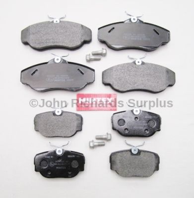 Brake Pad Set Front & Rear JRS020