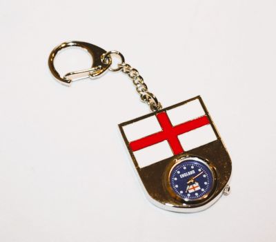 Novelty St. George Key Fob Clock ENG003/B